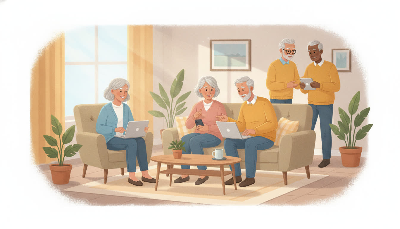 Buurtnieuwsbrief maken met AI — illustratie bij blogartikel
