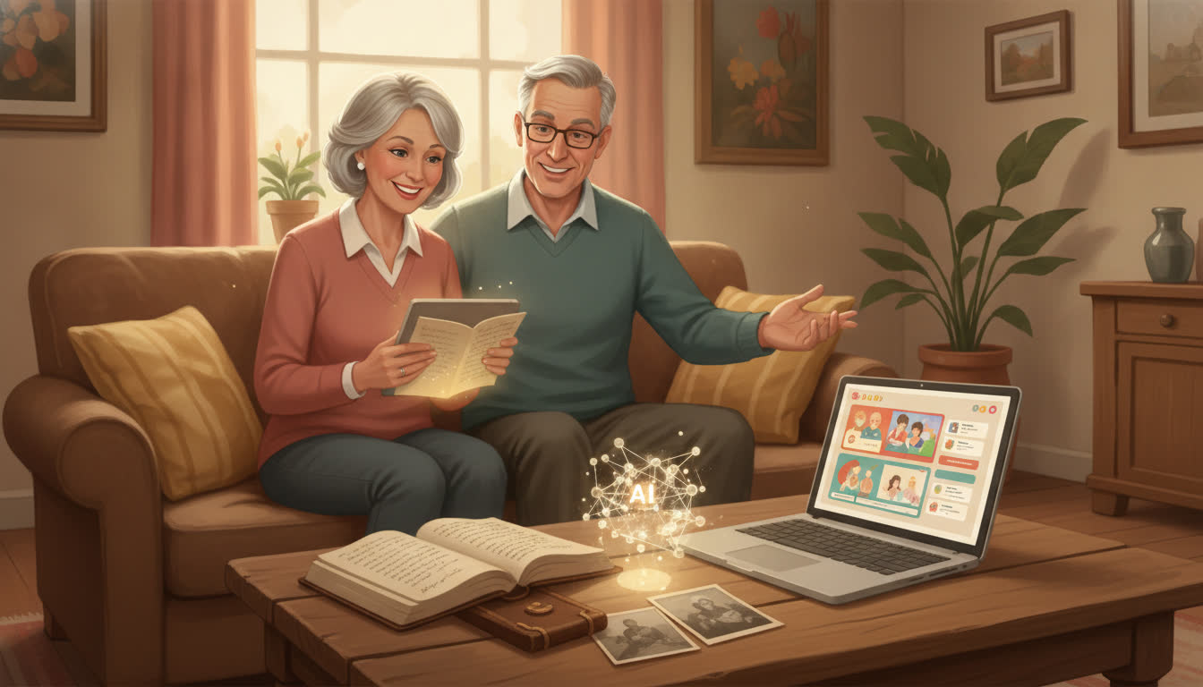 oude dagboeken omzetten in een digitaal familieboek — illustratie bij blogartikel