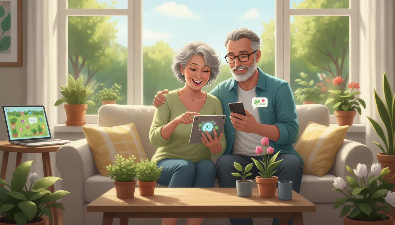 Slim planten kiezen met ChatGPT — illustratie bij blogartikel