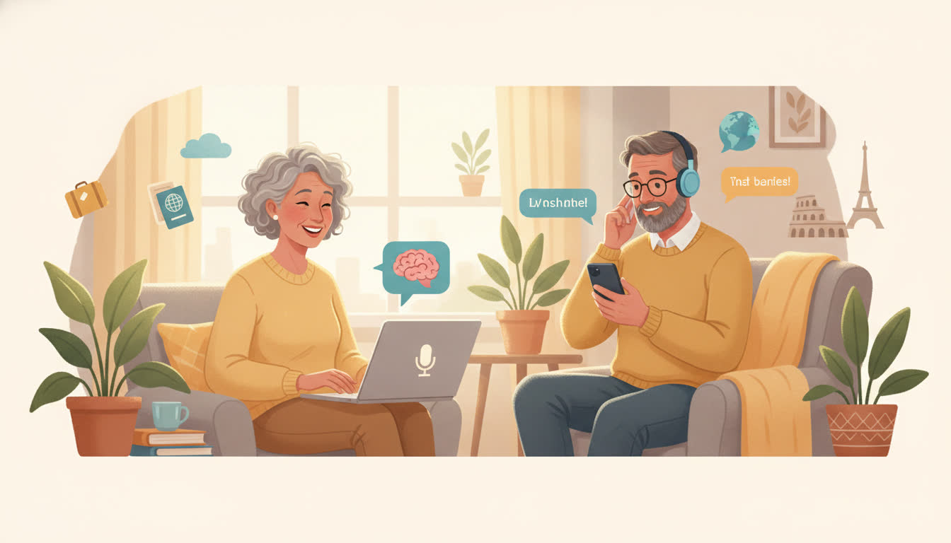 AI-taal leren: zinnen oefenen voor je vakantie, stap voor stap