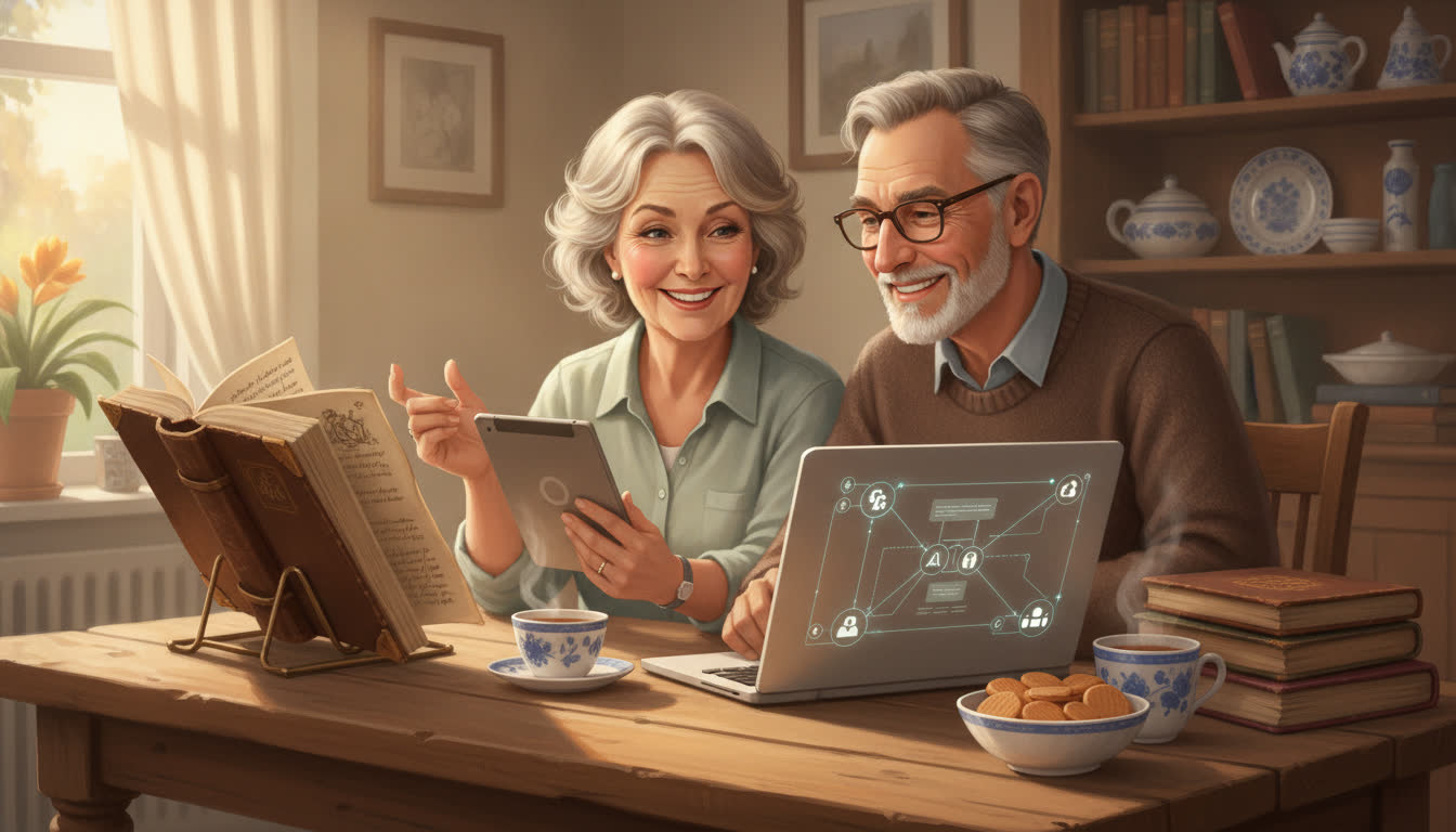 Oude kookboeken omzetten — illustratie bij blogartikel