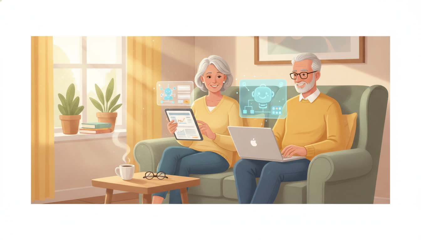 Belastingaangifte voorbereiden met AI — illustratie bij blogartikel