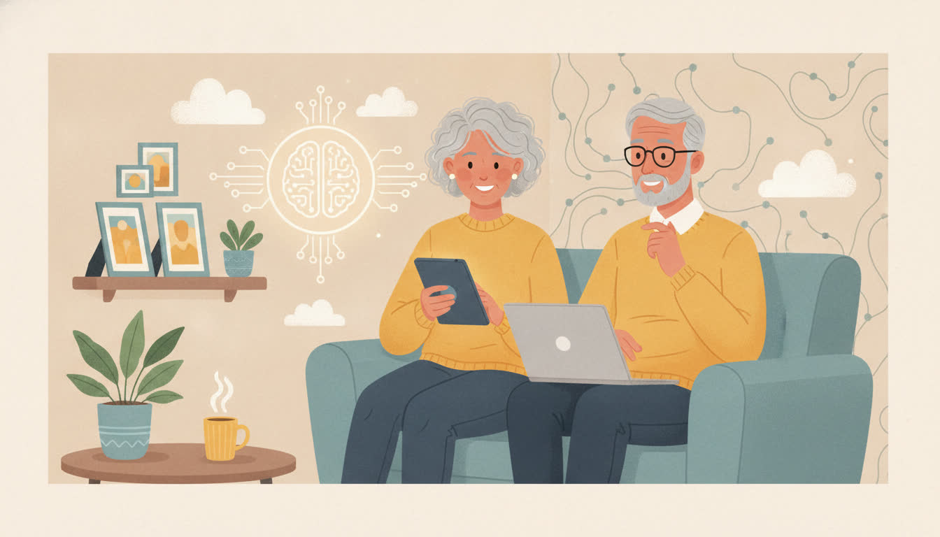 Slim je digitale foto’s opslaan met AI — illustratie bij blogartikel